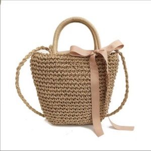 Handmade Straw Tote